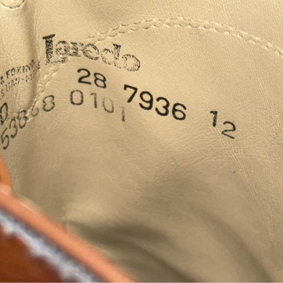 Laredo Brown Western Leather Boots